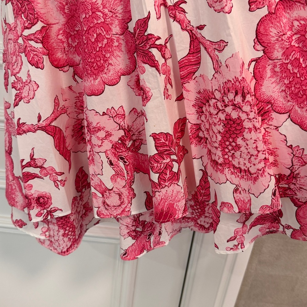 Floral Pink Kimono Dress - Picture 3 of 3